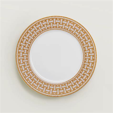 hermes inspired plates|Hermes decorative plate.